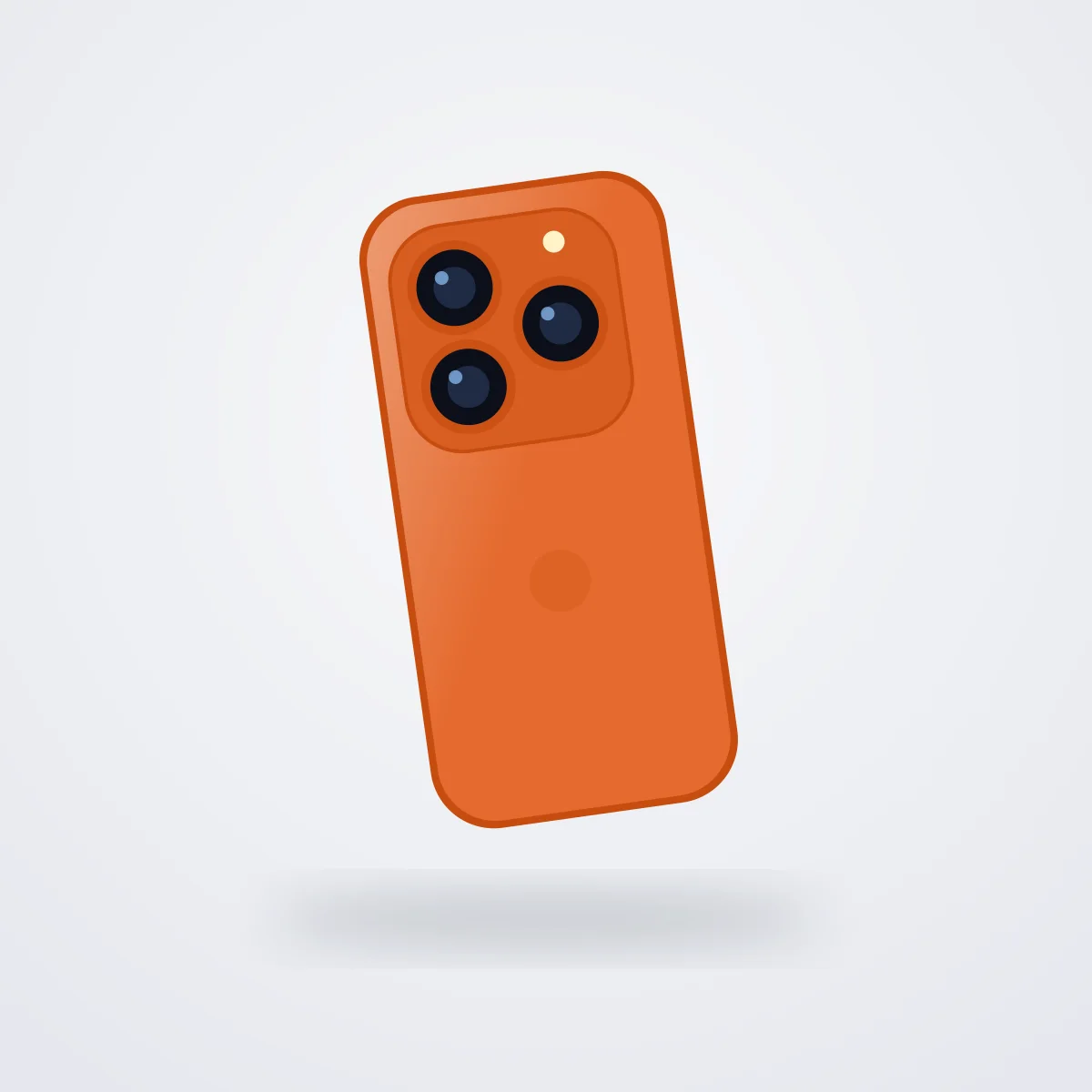 آيفون 17 برو — cosmic-orange