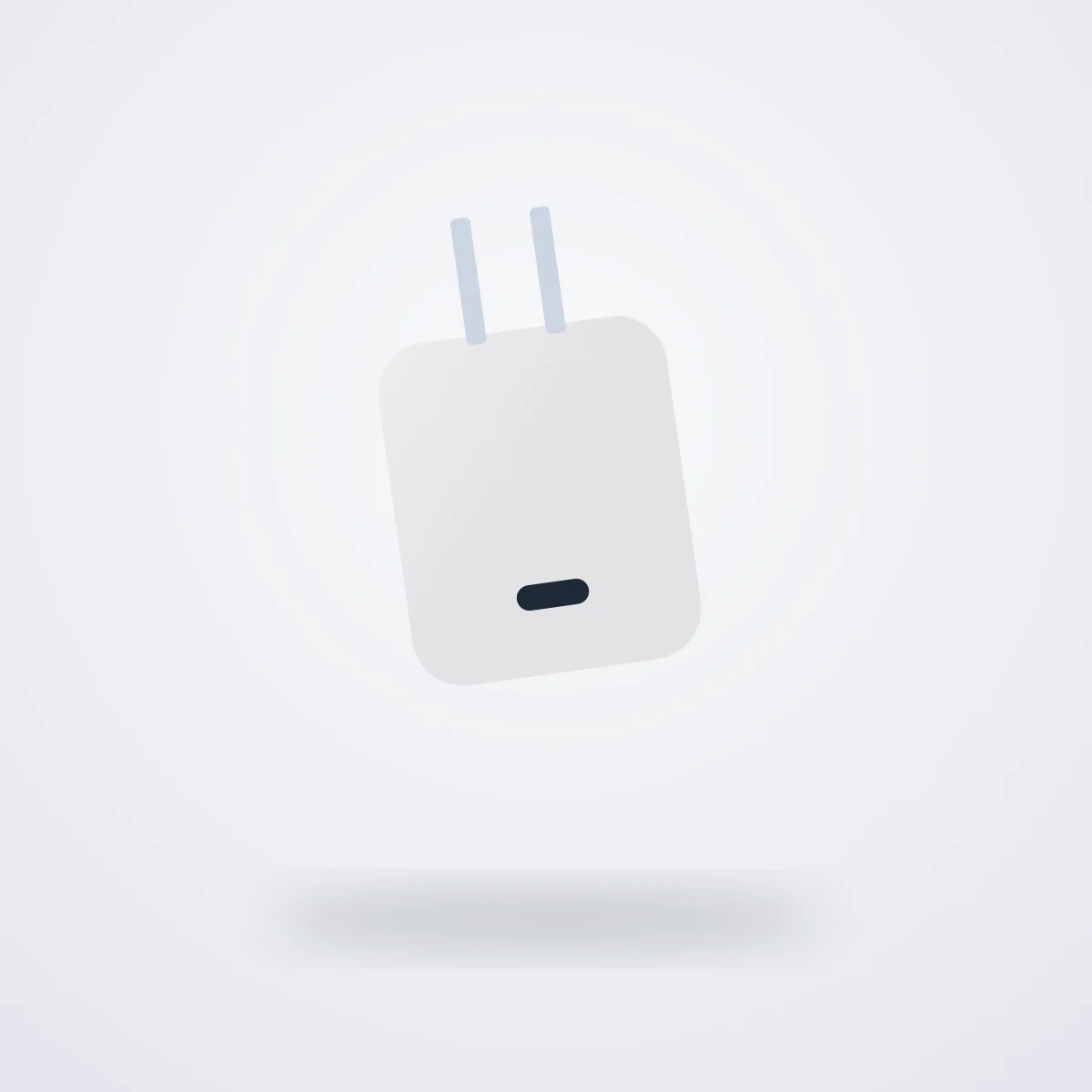 محوّل طاقة أبل USB-C بقدرة 20 واط — white